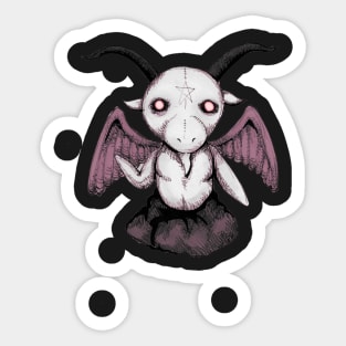 Plushie Baphomet Sticker